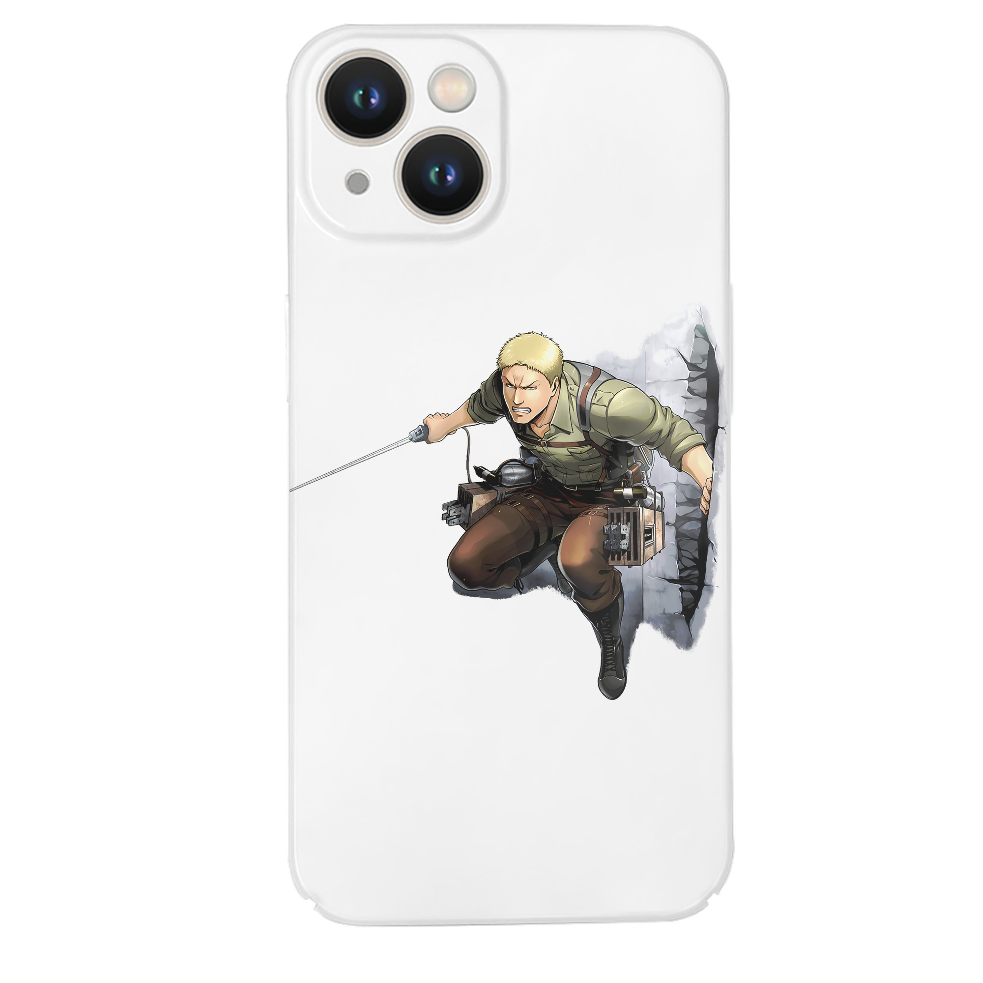 （画像用） 進撃の巨人 ライナー・ブラウン Attack on Titan Reiner Braun 【iPhone 14シリーズ対応】ハードケース